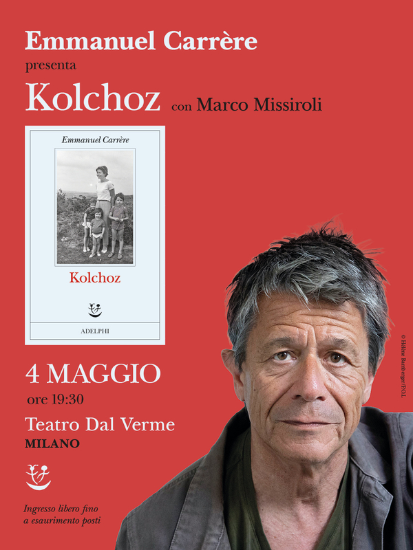 Emmanuel Carrère a Milano: il maestro del “non-fiction” presenta il suo&nbsp;Kolchoz